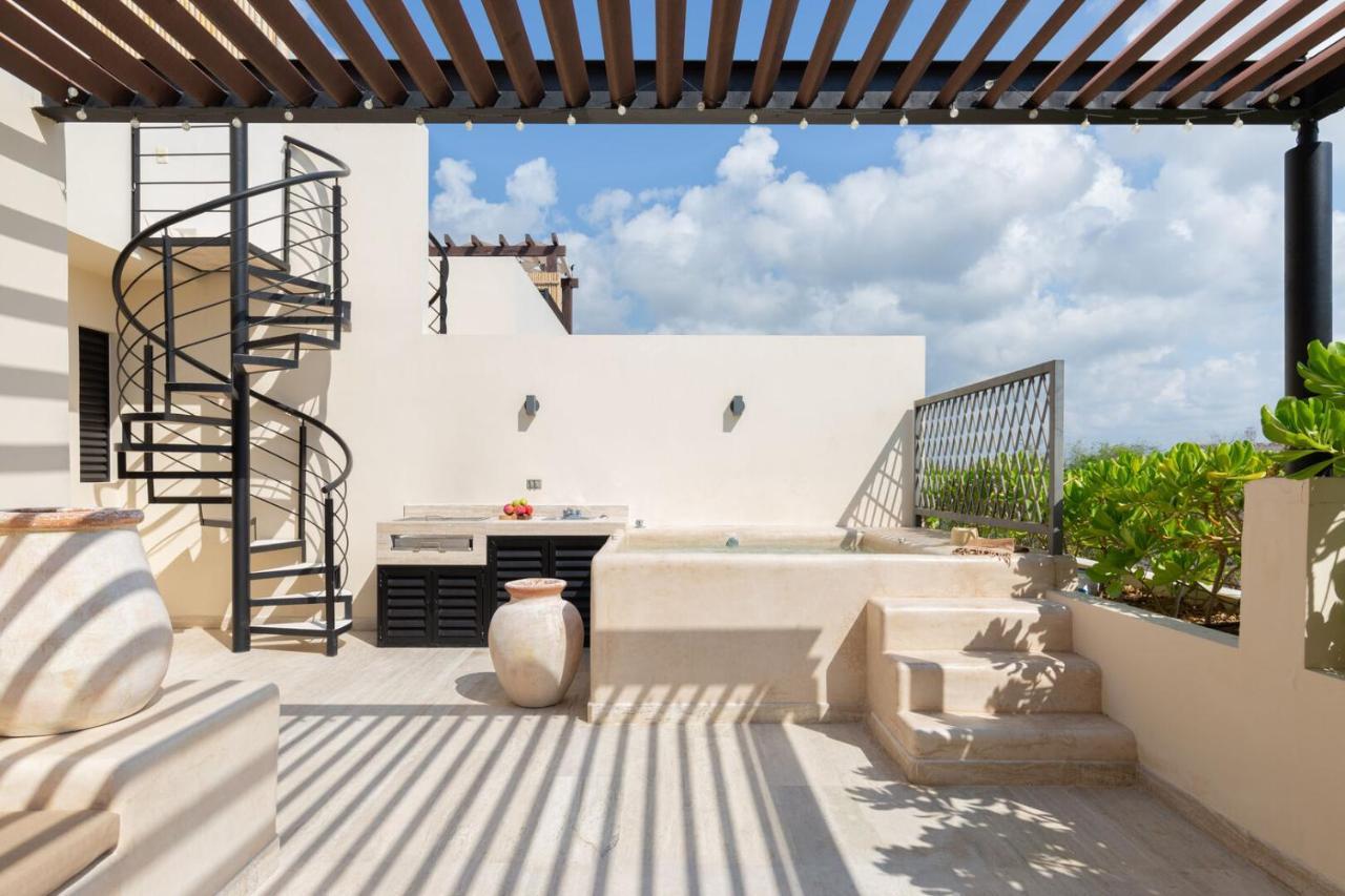 Exclusive Paramar Ve Penthouse In Tulum By Lockey Best For Walking To Commercial Zone In Aldea Zama חדר תמונה